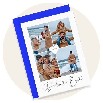 Karten mit Fotos