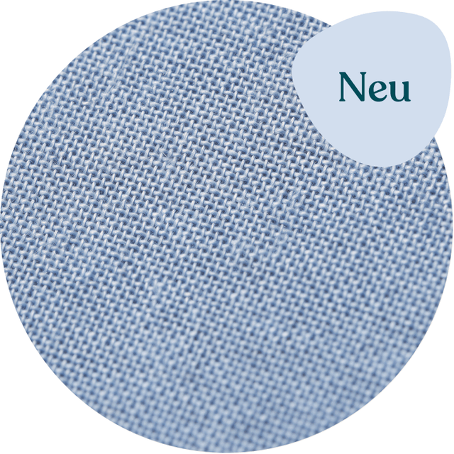 Fotobuch mit Stoffeinband in Hellblau