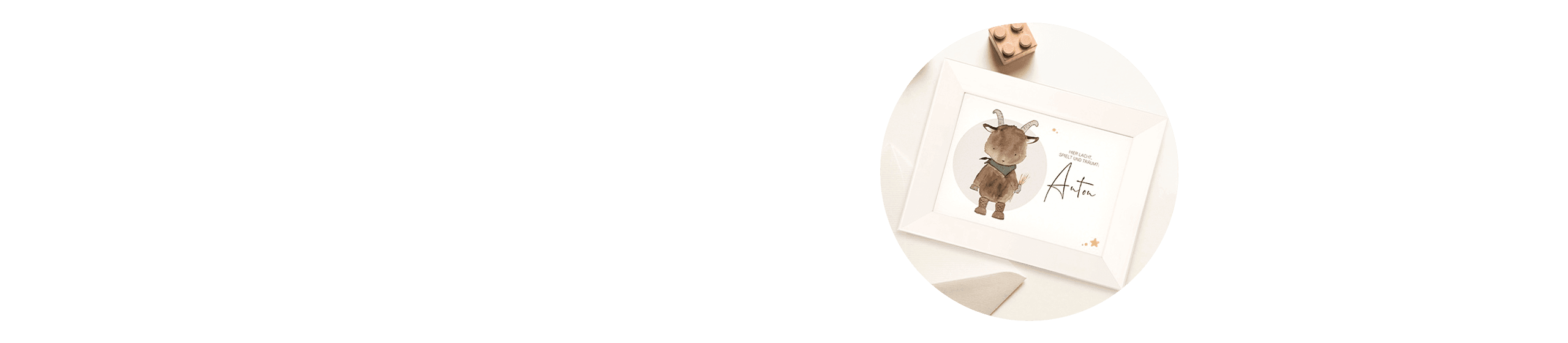 Namensschild fürs Kinderzimmer