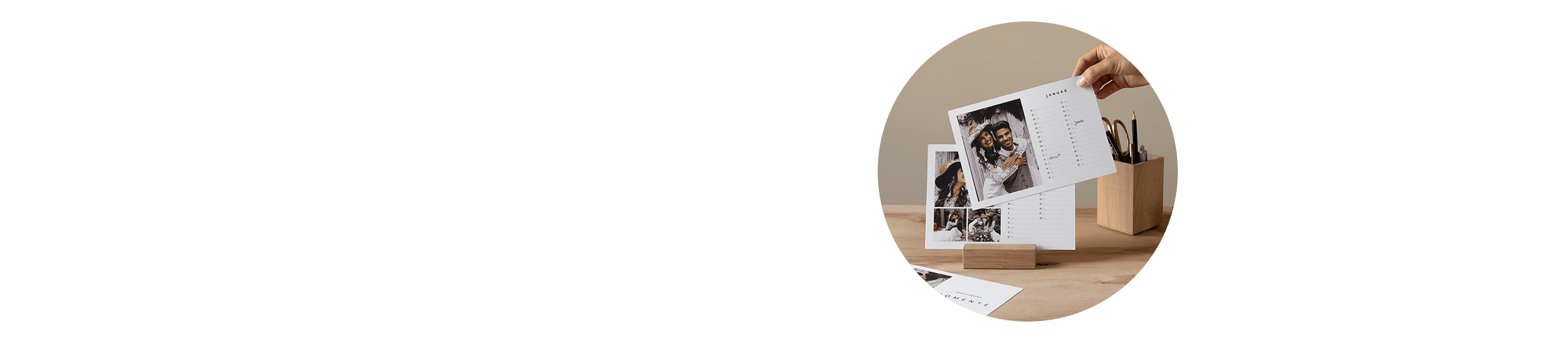In wenigen Schritten zum Tischkalender