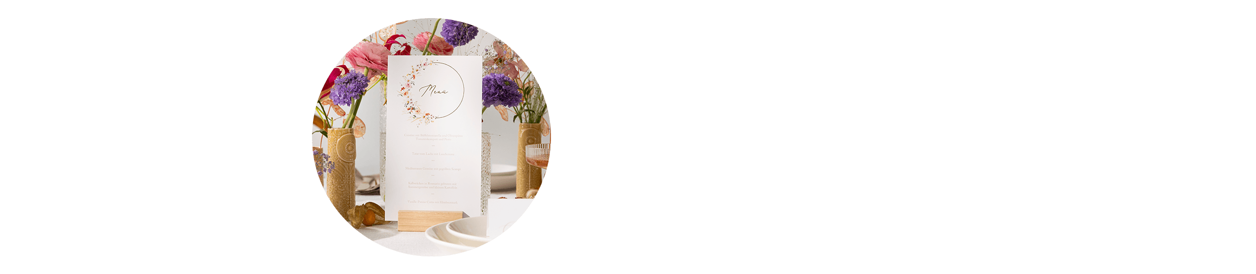 Hochzeitspapeterie in einem Stil