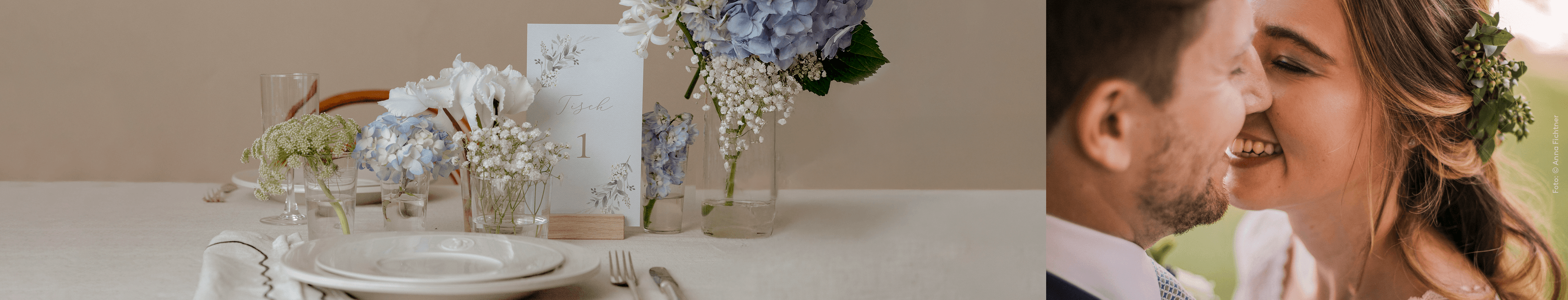 Tischnummern Hochzeit