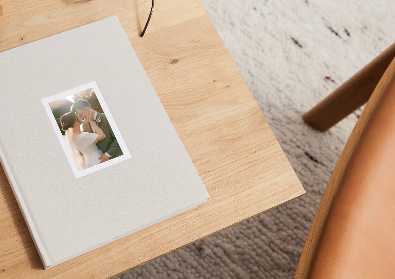 Fotobuch mit Stoffeinband