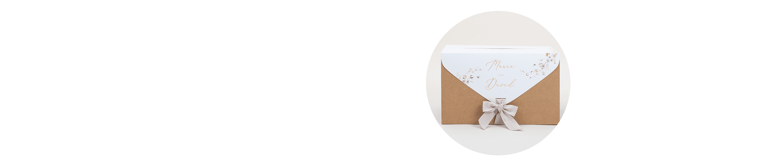 Briefbox für die Hochzeitsfeier