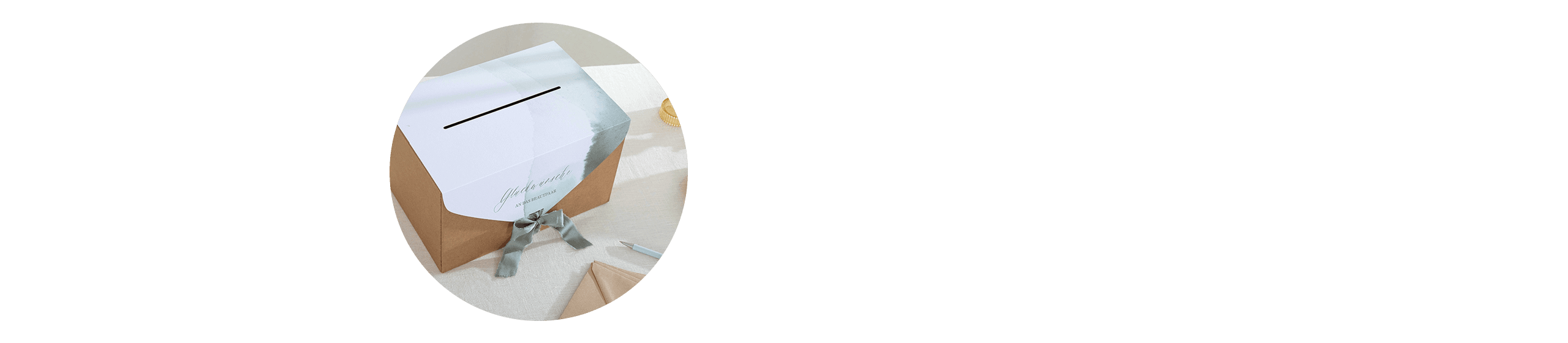 Kartenbox zur Hochzeit: Schatztruhe für liebe Wünsche