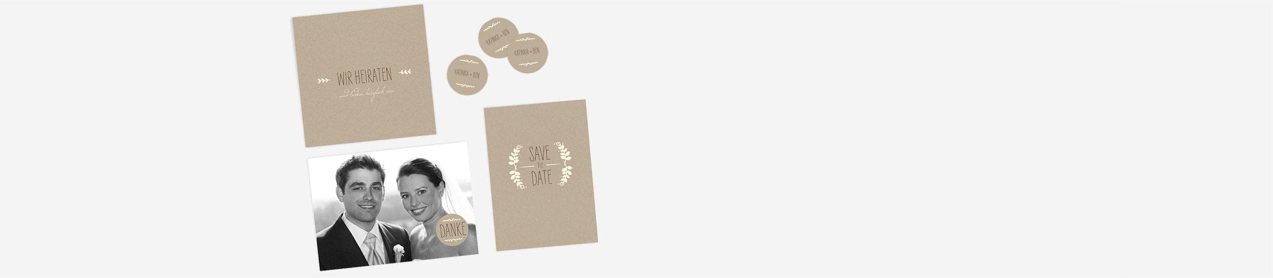 Hochzeitspapeterie-Serie