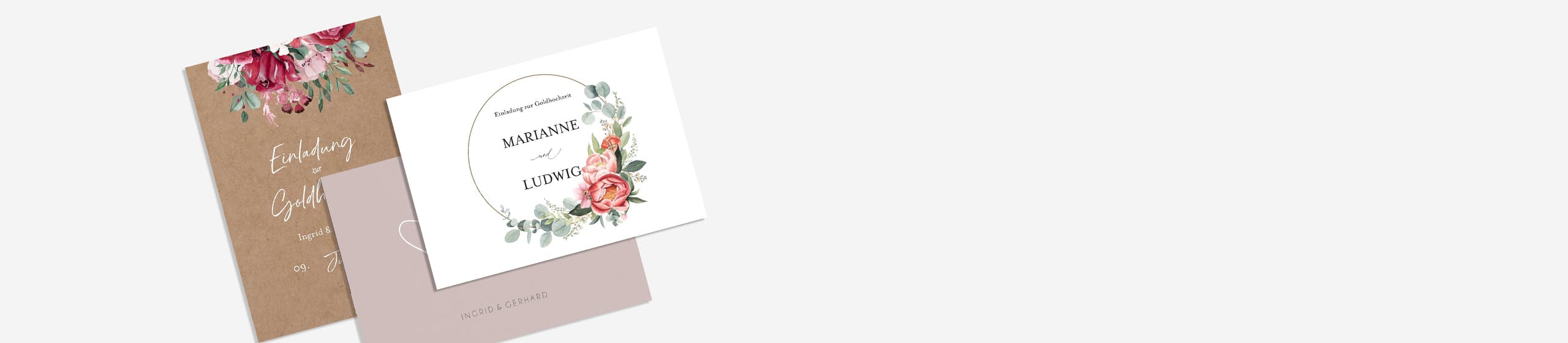 Verschiedene Farben und Designs
