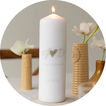 Hochzeitskerzen