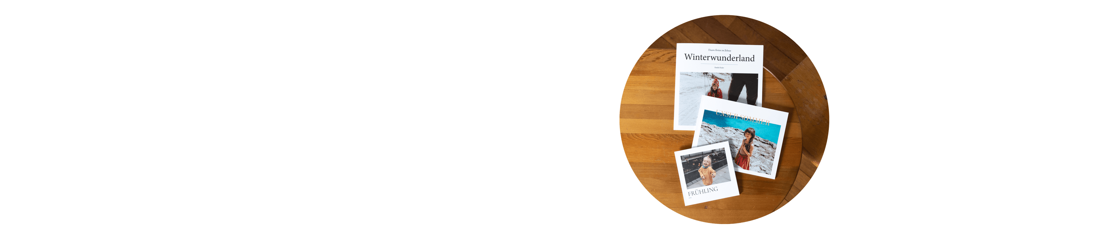 Fotobücher mit softer Bindung