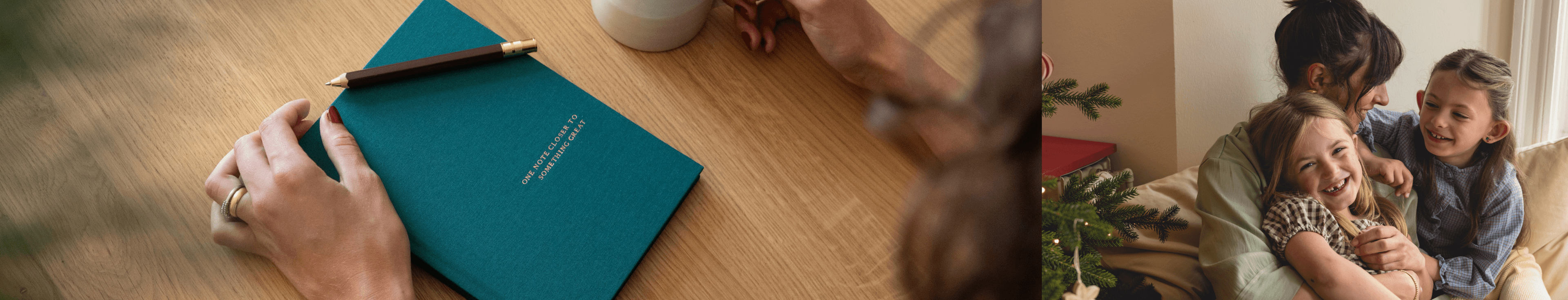 Notizbuch mit Vereledung