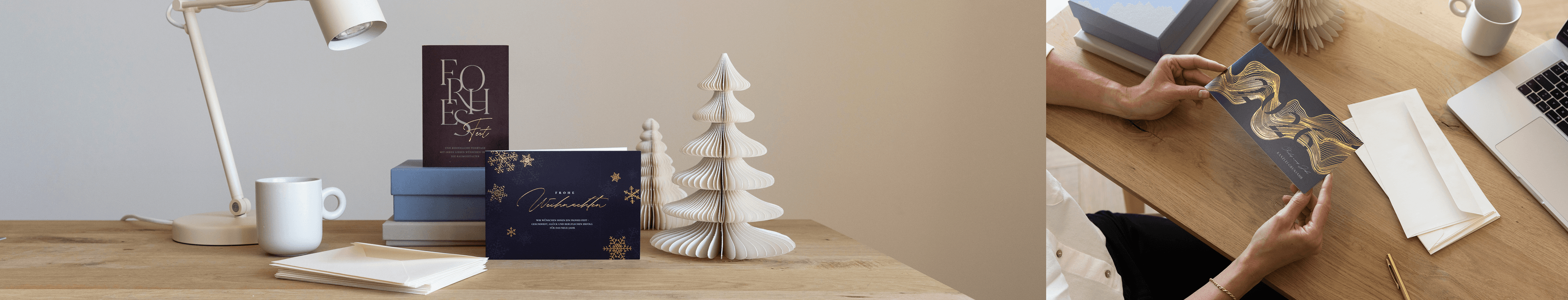 Geschäftliche Weihnachtskarten