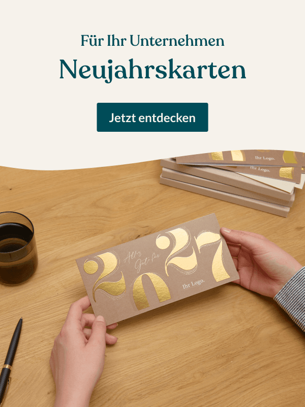 Neujahrskarten für Ihr Unternehmen