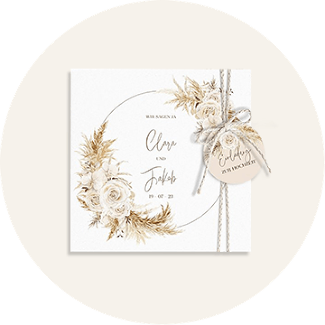 Boho-Karte