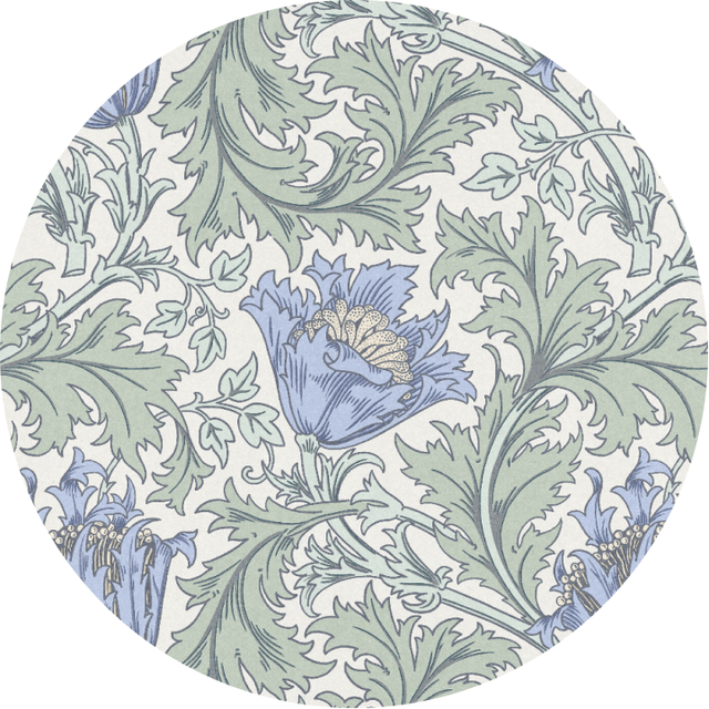 Muster Anemone – inspiriert von William Morris