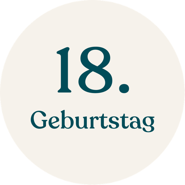 18. Geburtstag