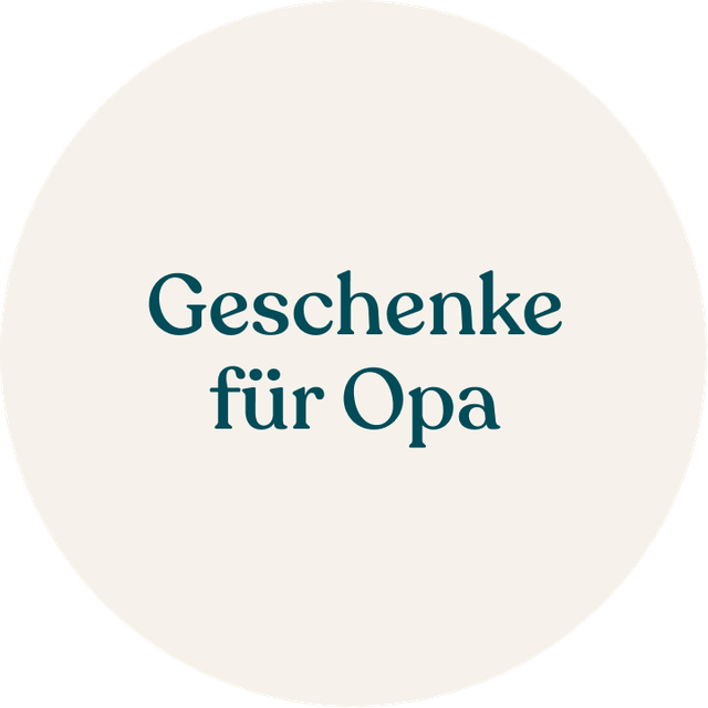 Geschenke für Opa