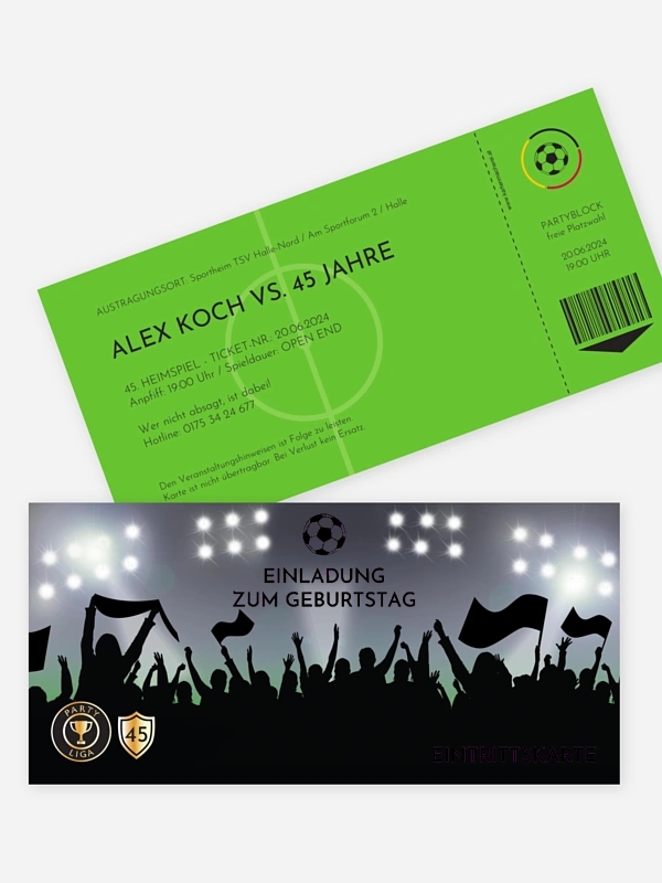 Fußballticket