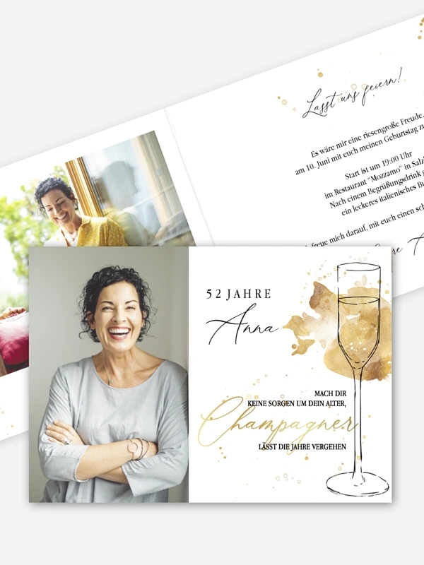 Champagnerglas