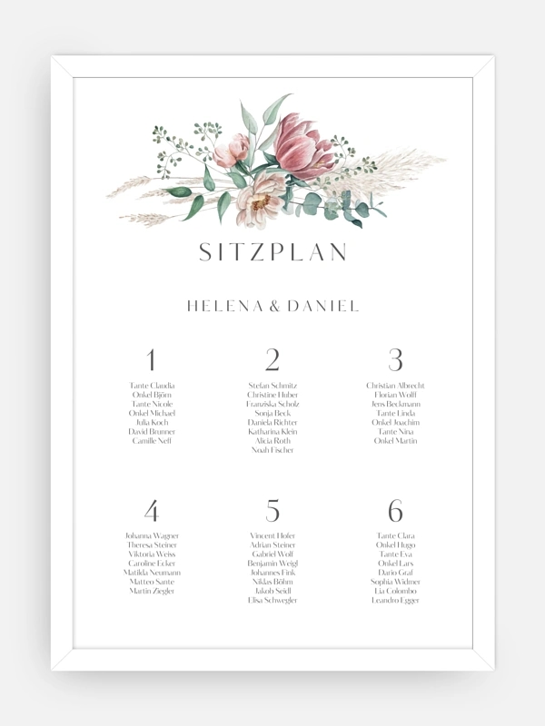 Pampas & Peony