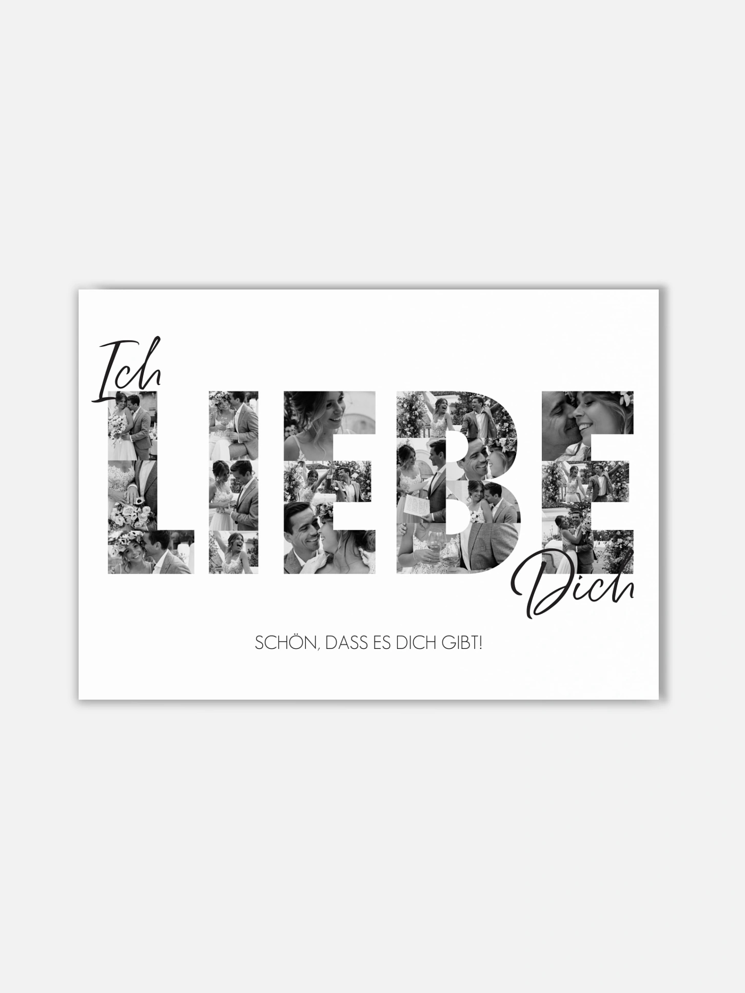 Wandbild Valentinstag Ich Liebe Dich