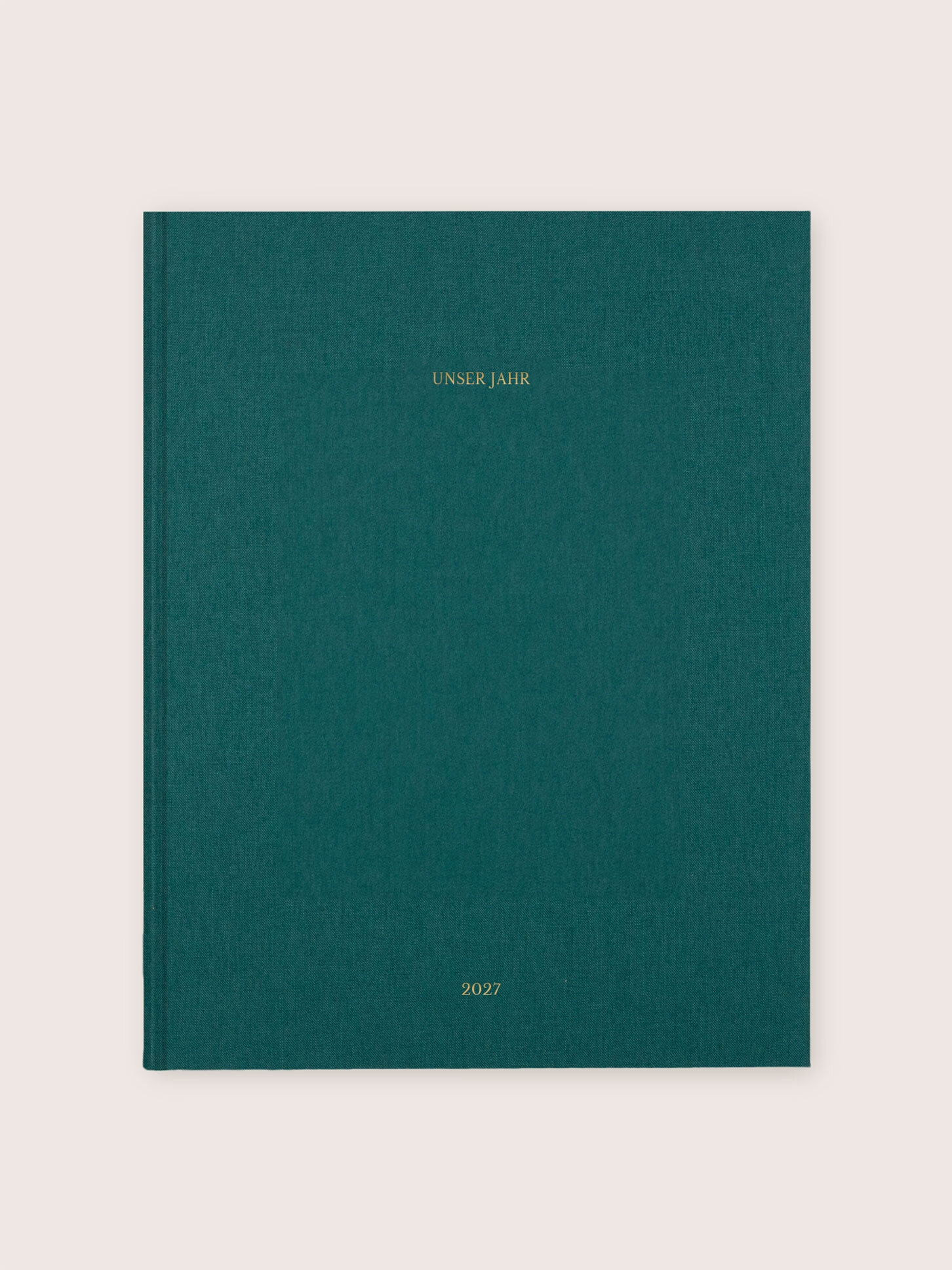 Fotobuch mit Stoffeinband mit Veredelung
