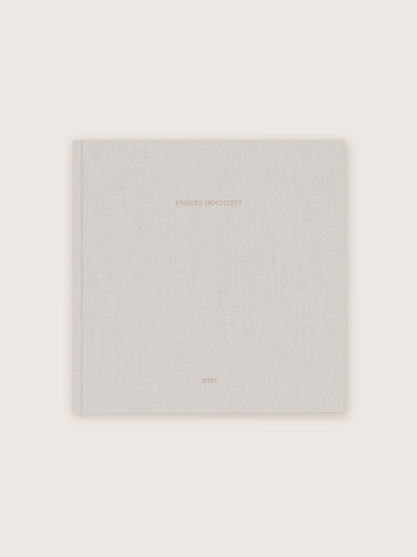 Fotobuch mit Stoffeinband mit Veredelung