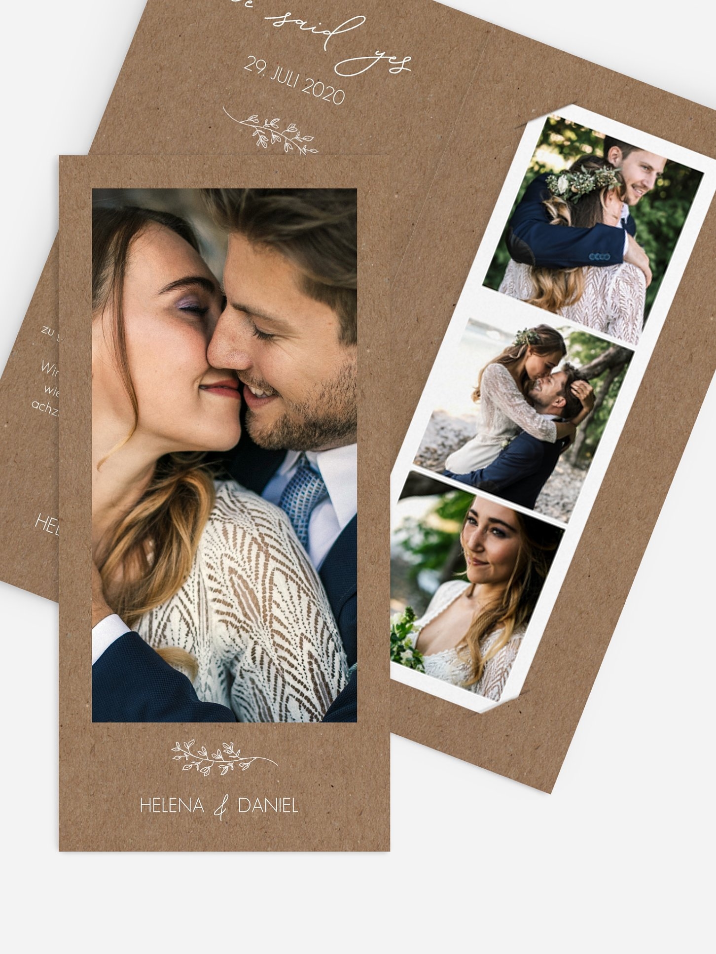 We-said-yes Karte Lovely Romance