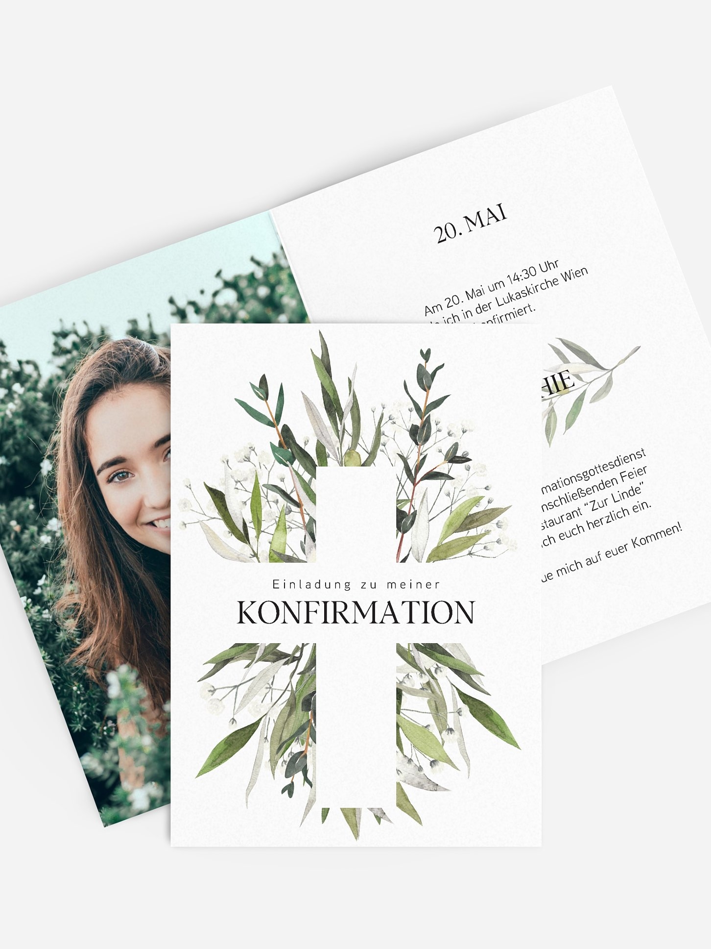 Konfirmationseinladung Italia