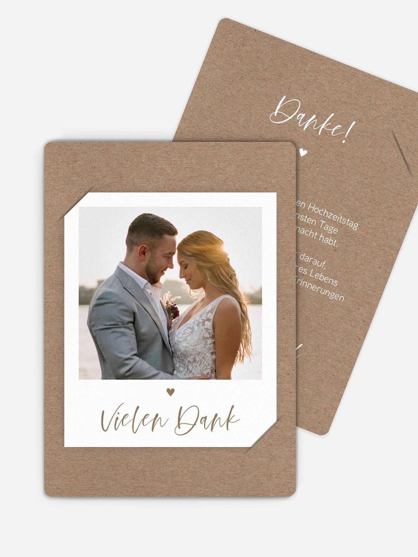 Dankeskarte Hochzeit Lovely Couple