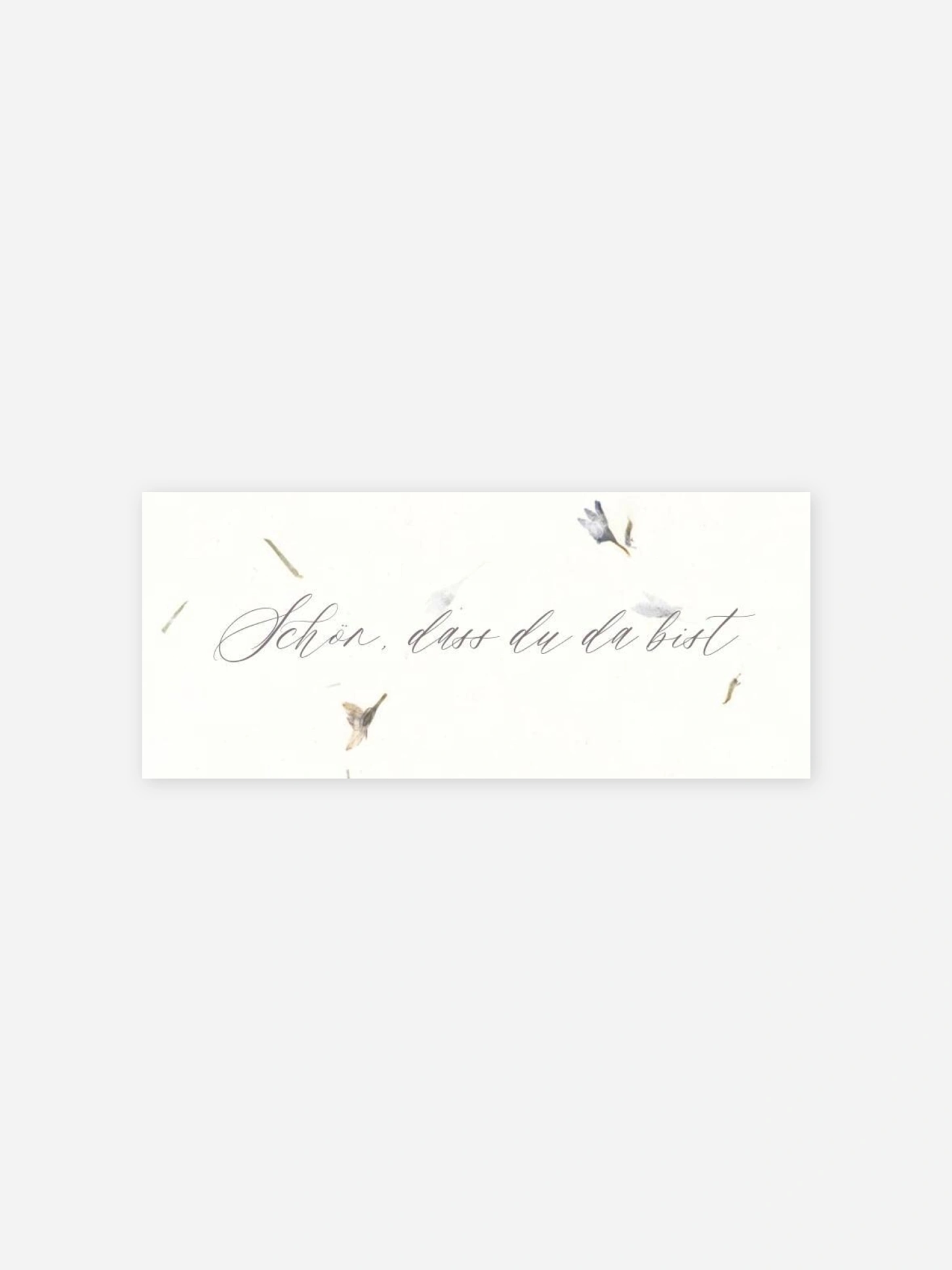 Geschenkaufkleber Hochzeit Dried Petals