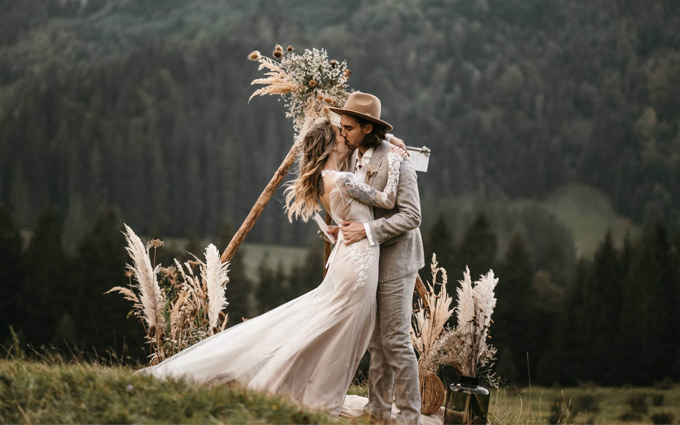 Hochzeit auf den Bergen