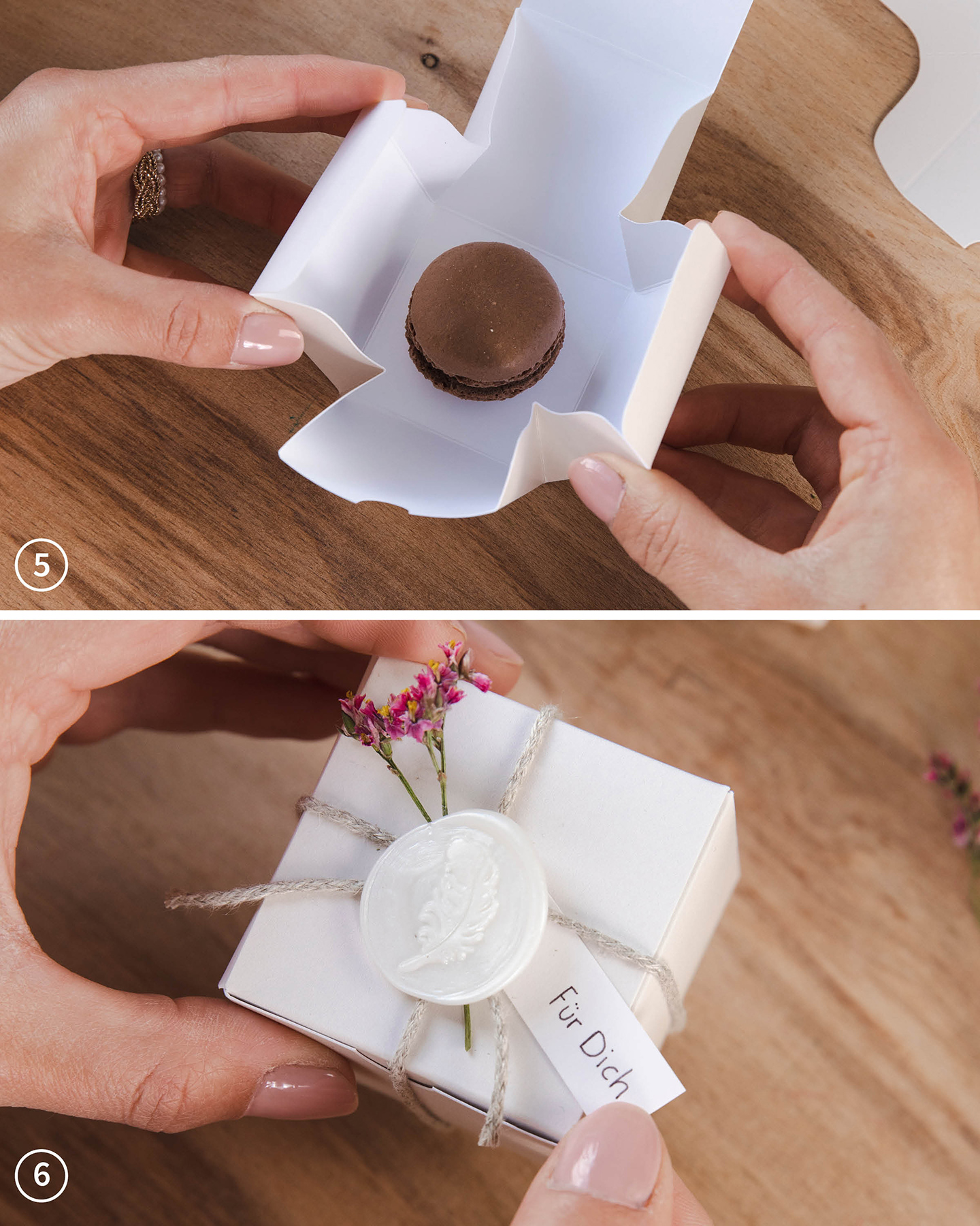 Gastgeschenke Hochzeit selber machen. Anleitung