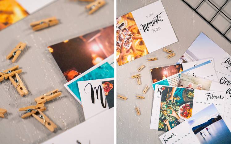 Memoboard selbst machen in 5 Schritten - Kalender DIY Idee!