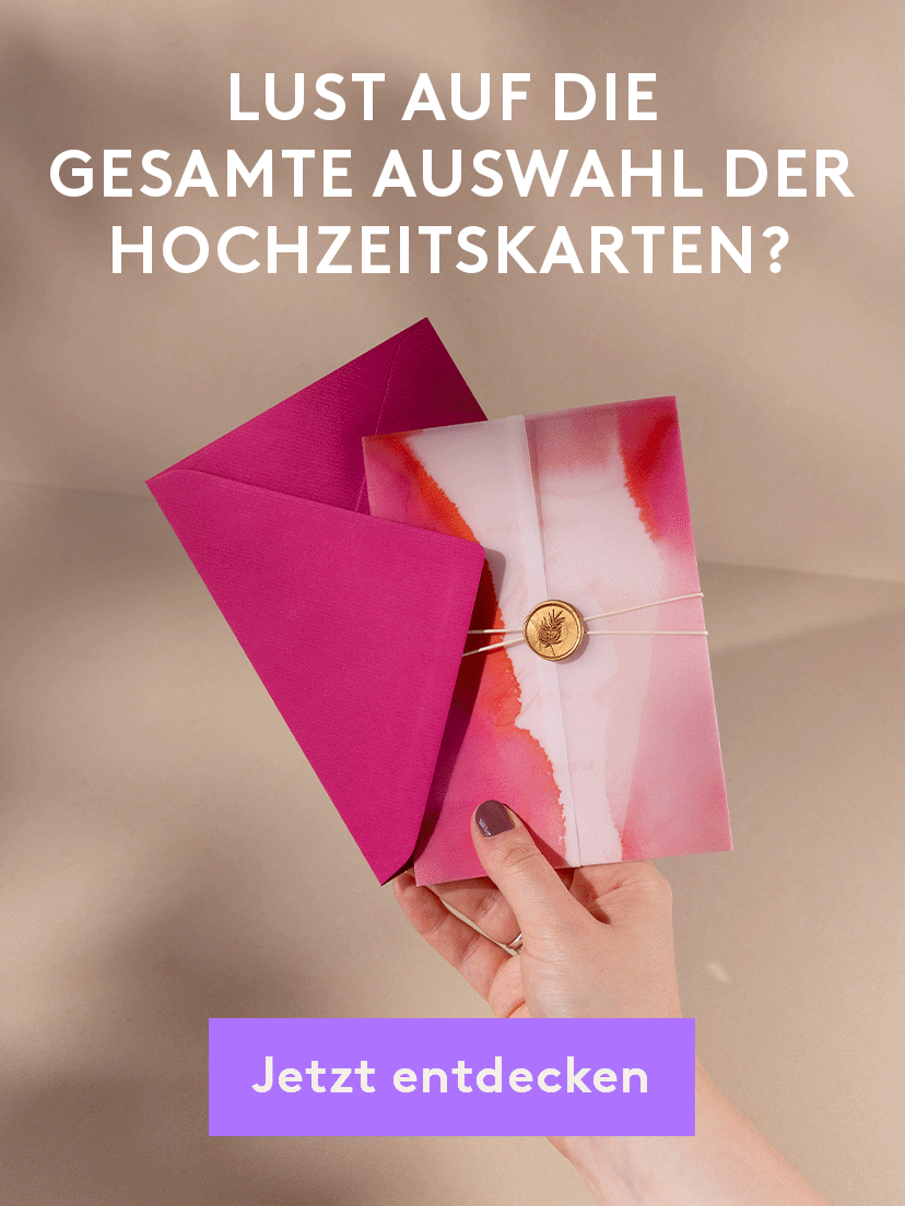 Alle Hochzeitseinladungen entdecken Alle Hochzeitseinladungen