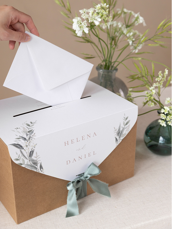 Kartenbox Hochzeit Beauty of Nature