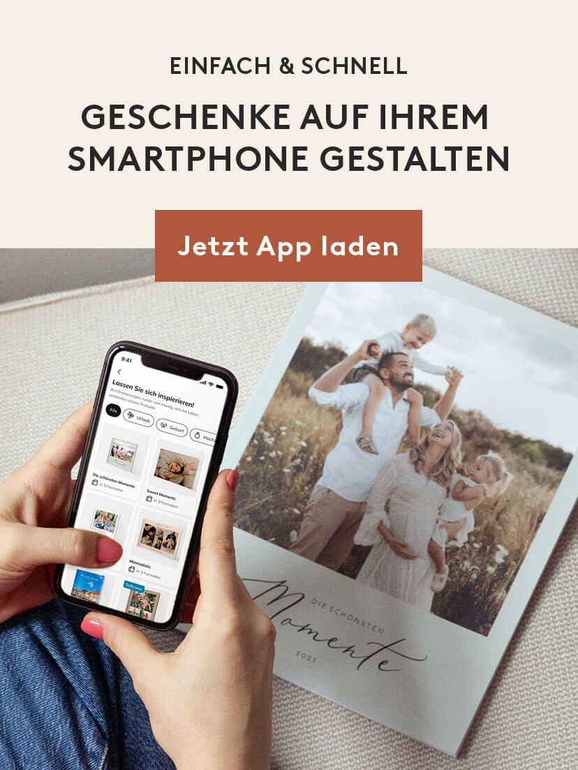 Fotogeschenk gestalten kartenmacherei App