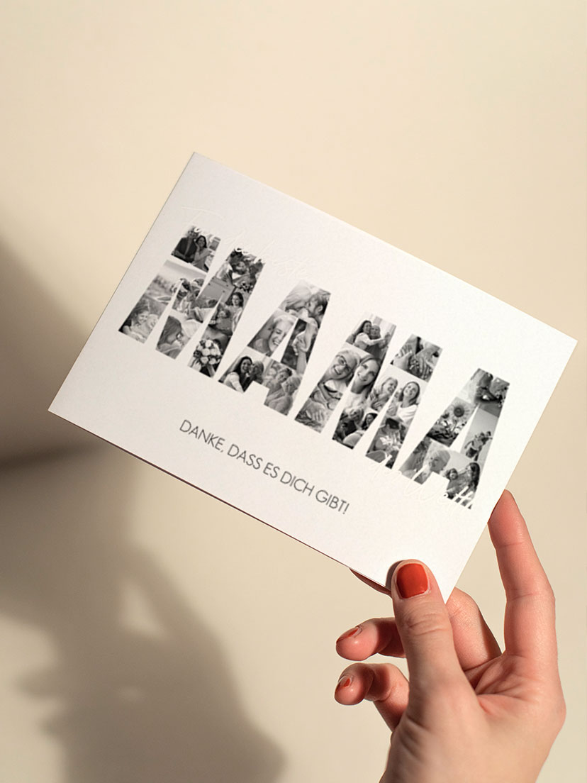 Karte zum Muttertag Bilder für Mama