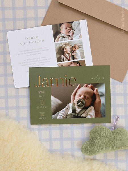 Geburtskarte Magie des Lebens