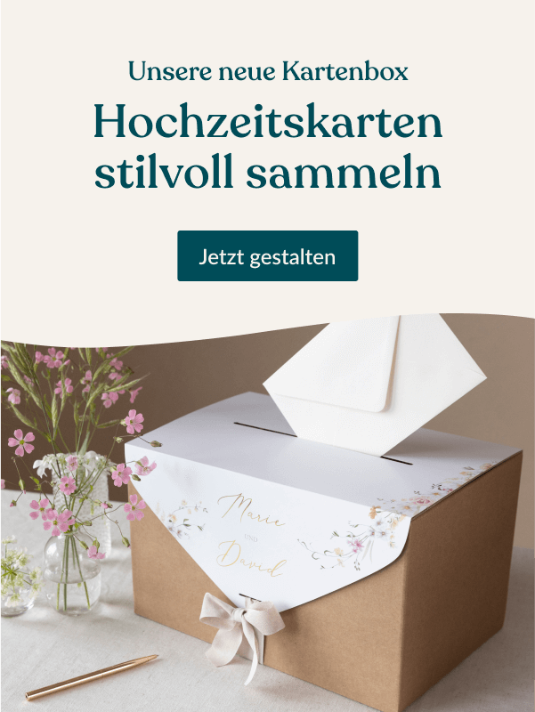 Kartenbox Hochzeit Jetzt entdecken