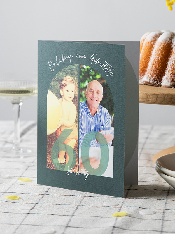 EINLADUNG 60. GEBURTSTAG Memory Lane