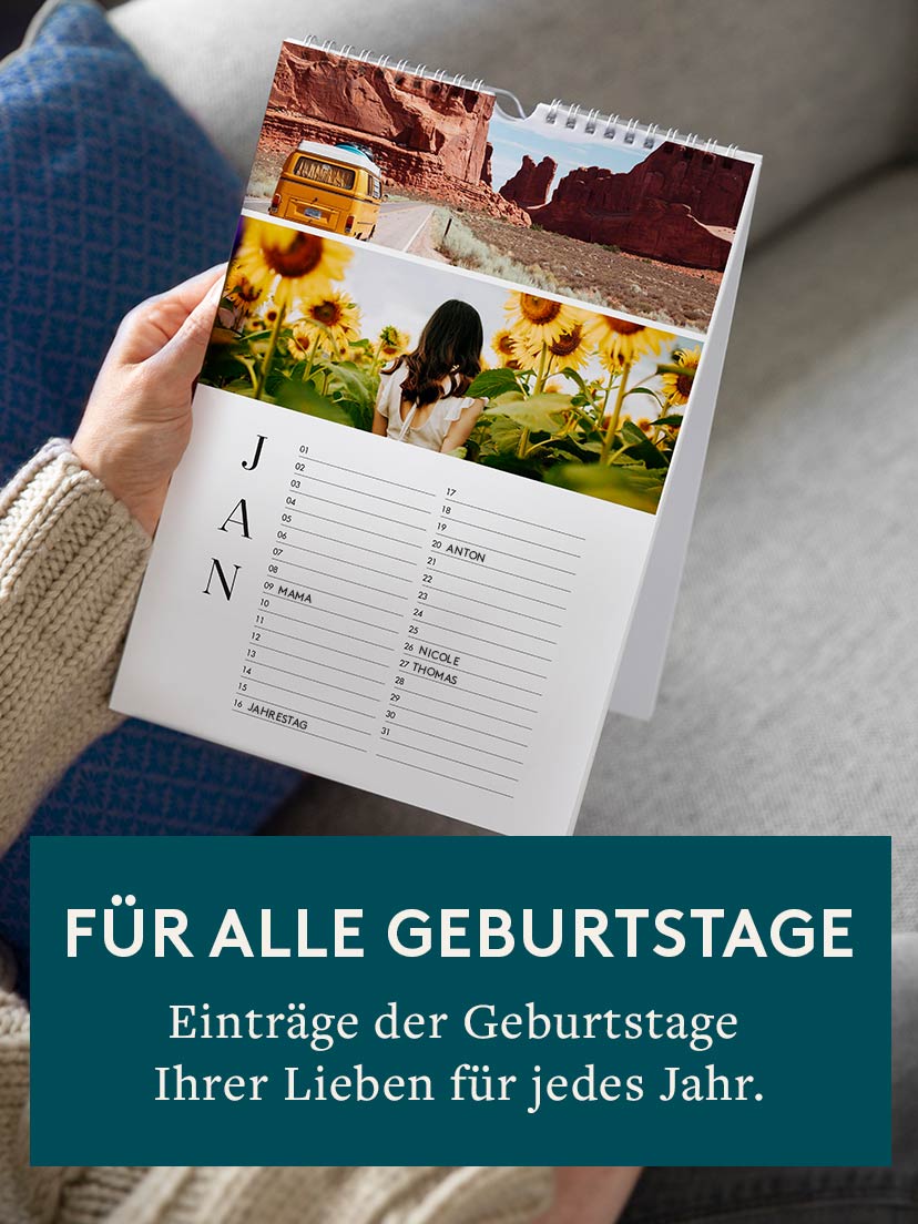 Zeitlos gut Immerwährender Kalender